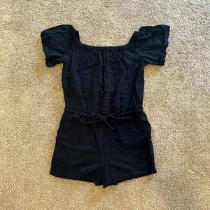 Loft Black Romper